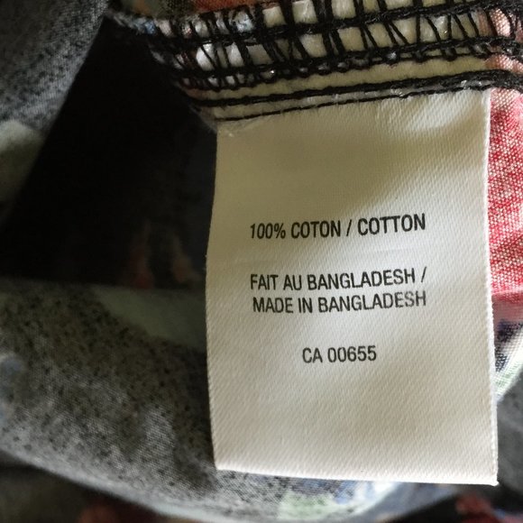 Flowers Print Mid-Rise Shorts 100% Cotton / 9(US) - Picture 9 of 9